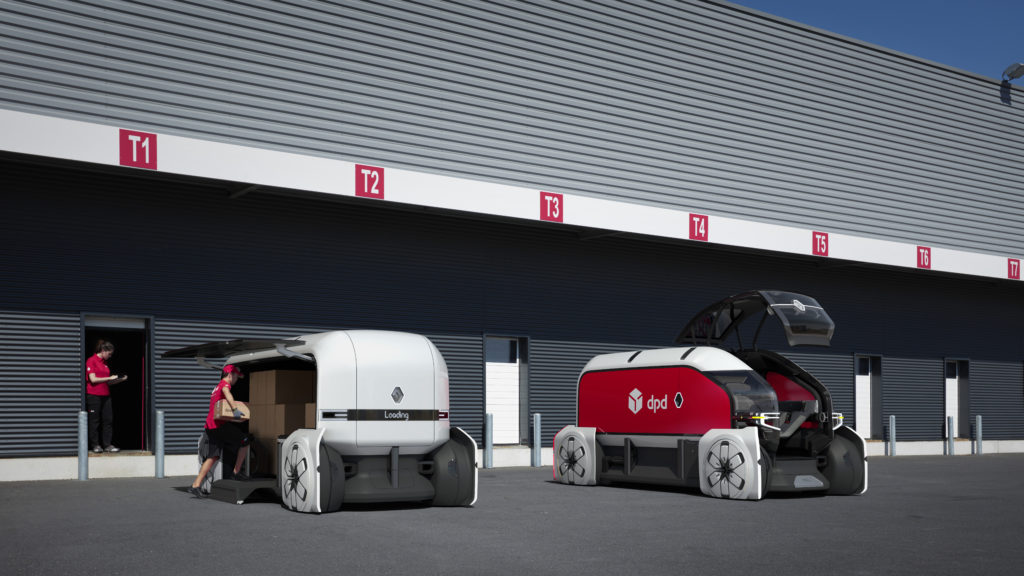 Renault and DPD unveil autonomous lastmile delivery vehicle Parcel
