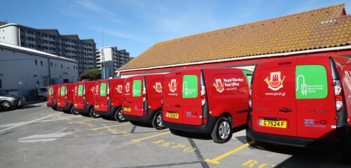 Gibraltar rolls out world's first fully electric postal delivery fleet -  Parcel and Postal Technology International