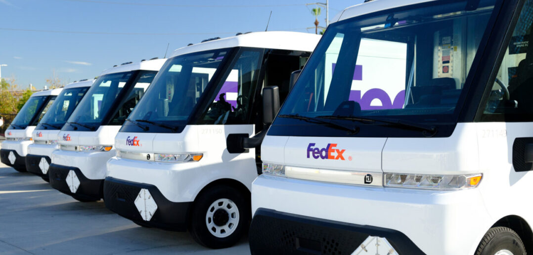 FedEx receives first electric light commercial vehicles from BrightDrop