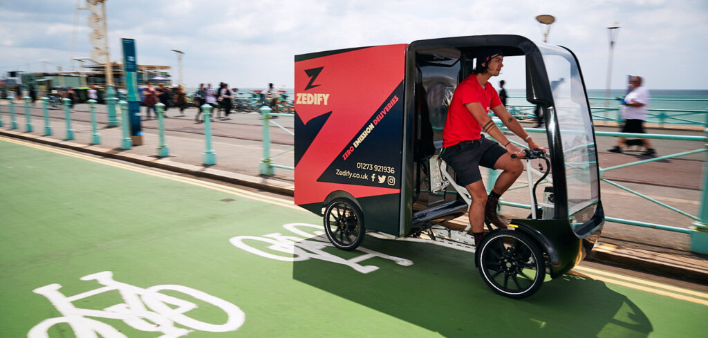 Zedify launches same day cargo bike delivery in London Parcel