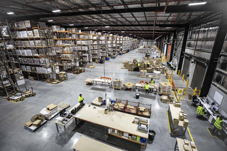 SingPost logistics warehouse