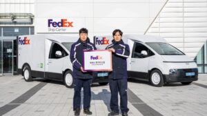 FedEx rolls out its first electric vehicles in Korea