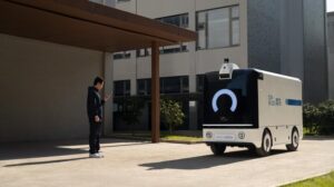 Cainiao launches new autonomous delivery vehicle for public roads